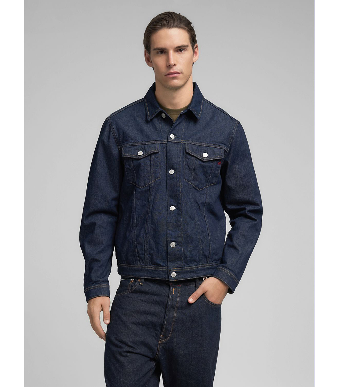 11オンス コットンコンフォート インディゴデニムジャケット 詳細画像 ダークブルー 2